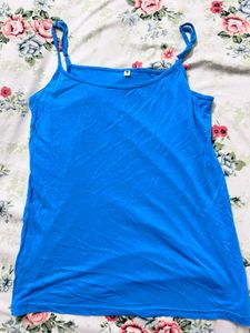 Vibrant Blue Spaghetti Strap Camisole