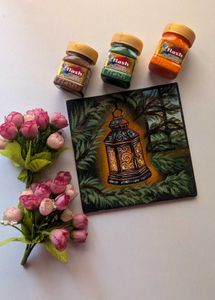 Mini Hand-Painted Lantern Art