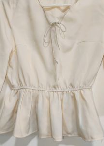 Peplum Top 🤎