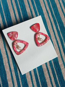 Triangle Dangle Earrings