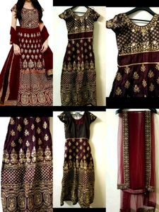 Heavy Dulhan Anarkali Set