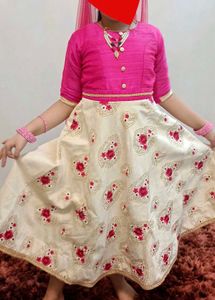 3 In 1 Party Wear Frock Size-26