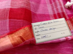 Linen Saree