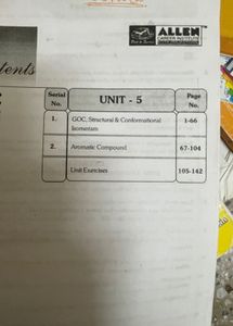 ALLEN Physics &amp; Math &amp; chemistryStudy Books