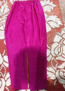 Vibrant Pink Embroidered Kurta set