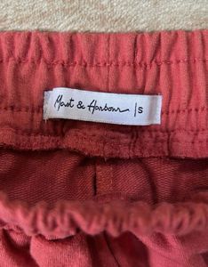 Mast &amp; Harbour Coral Pink Jogger Pants