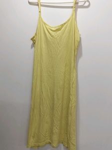 Yellow Slip Dress