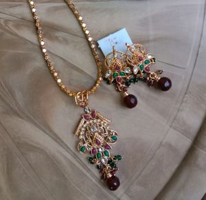 Designer Necklace With Earrings ❤️❤️