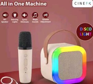 Portable Karaoke Speaker with Wireless Mic 💫