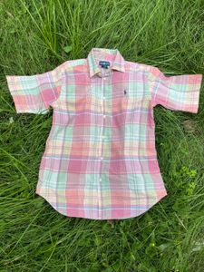 Ralph Lauren Plaid Short Sleeve Shirt