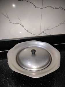 Stainless Steel Serving Bowl with Lid