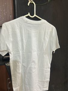 Cute Krishna Graphic White T-Shirt