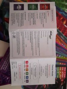 kellogs food ninja cards