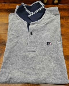 Gray Short Sleeve Polo Shirt Arrow Sport