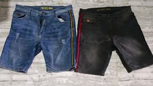 Combo of Denim shorts