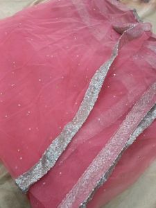 Sparkling Gold Sequins Lehenga Choli Set
