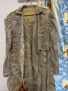 Unique Printed Korean Ethnic top