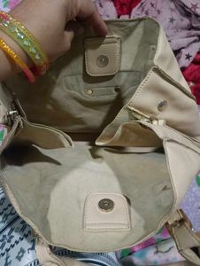 Elegant Beige Handbag