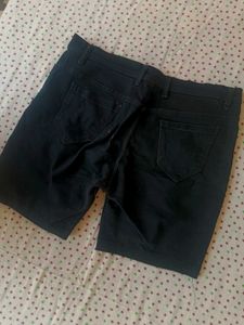 Dark Wash Denim Shorts
