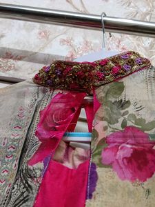 Beautiful Designer Floral Print Ethnic Gown