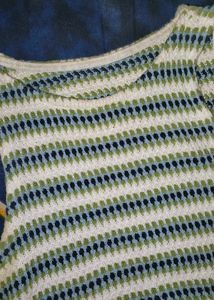 Striped Knit Tank Top