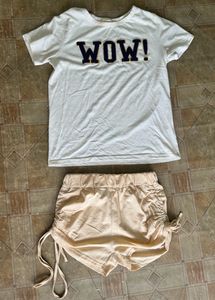 T-shirt FREE on Buying Shorts