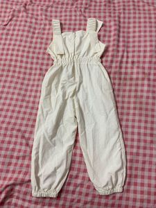 Cute White Jumpsuit