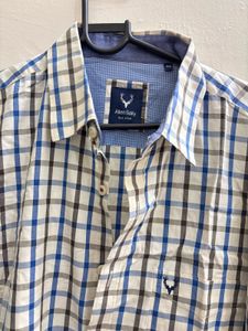 Classic Linen Blend Button-Up Shirt