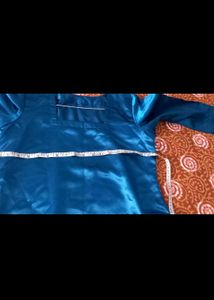 Satin Kurtha top only