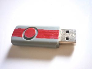 1GB Unique Painted USB Drive