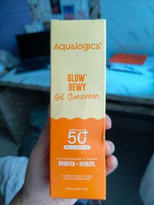 Aqualogica Glow Dewy Gel Sunscreen SPF 50