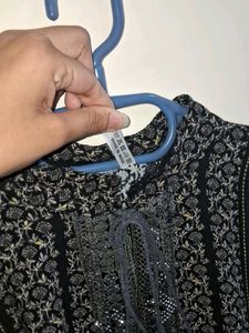 Black Short Kurti