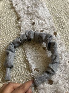 Sparkly Silver Headband