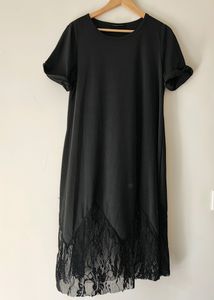 Black Long Loose Dress Size L-XL