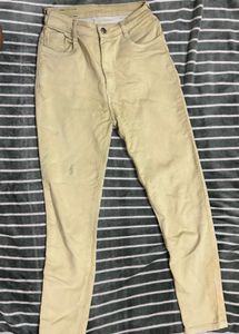 Khaki Skinny Fit Jeans