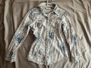 Women's Printed Long Sleeve Shirt