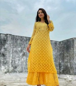 Beautiful Lucknowi whole set with Dupatta