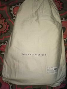 Tommy Hilfiger Black Leather Crossbody Bag