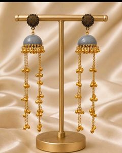 Elegant Indian Jhumka Earrings Combo