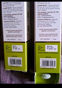 Pack Of 2 Mamaearth Lipstick