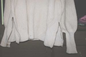 White Sweater Korean Style