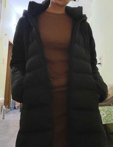 Brown Knit Bodycon Dress
