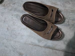 Stylish Taupe Open-Toe Heels