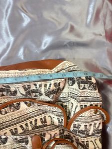 Boho Elephant Print Backpack