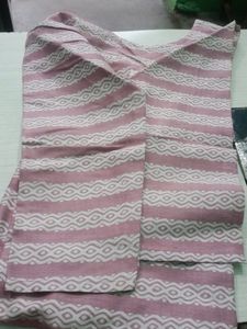 Pink Patterned Kurti Top
