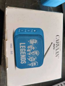 Saregama Carvaan Mini Legends in red, blue green