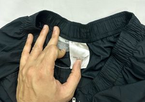 Nike Black Windbreaker Track Pants | Zip Ankle |