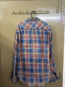 Men's Plaid Flannel Shirt | Oversized Fit