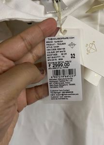 White Trousers From Rareism