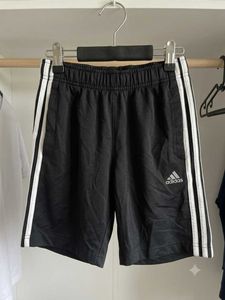 Adidas Black 3-Stripes Shorts